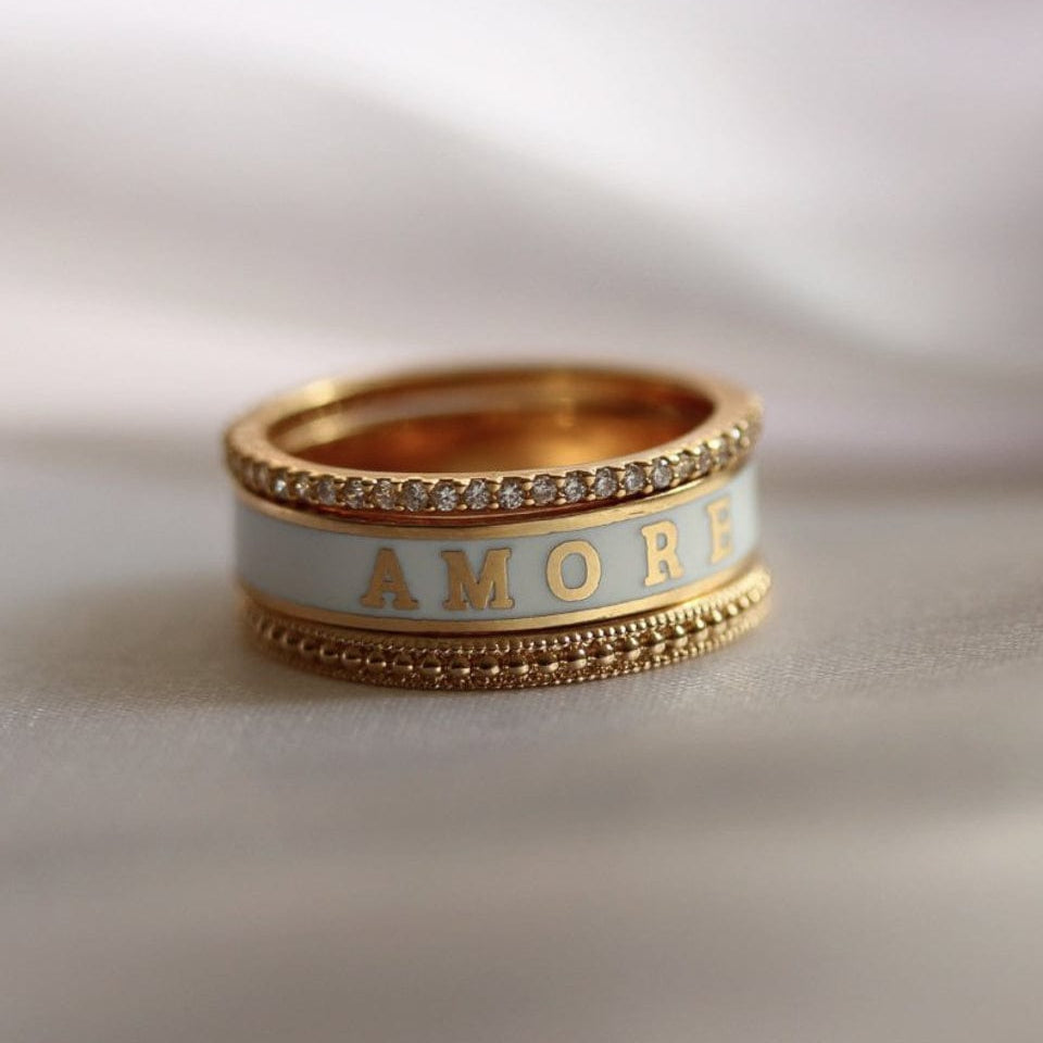 TAI JEWELRY | Amore Statement Band Ring | Rings |