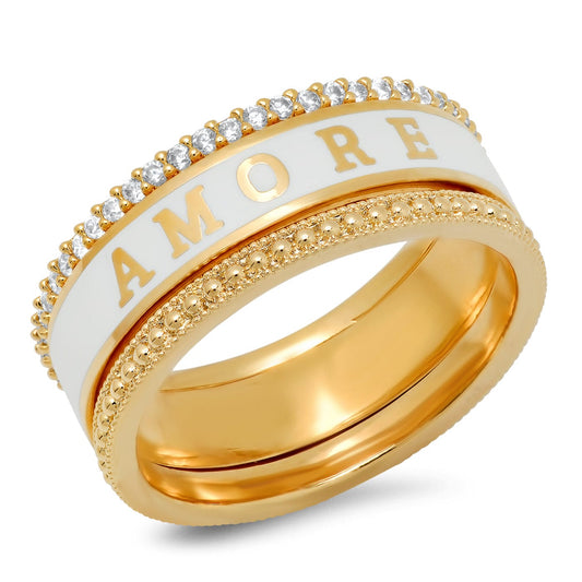 TAI JEWELRY | Amore Statement Band Ring | Rings |
